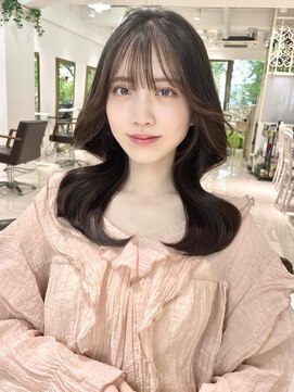 フォルテ 横浜店(FORTE) ニュアンスカラーグレーベージュレイヤーカットオリーブベージュ