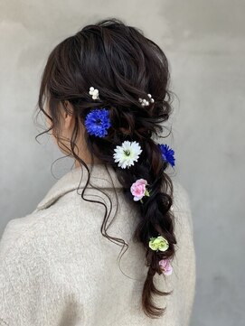 シキ 戸塚(Shiki.) アップ　結婚式　セット　アレンジ