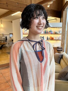 ラパンセベージュ(LA PENSEE BEIGE) LA PENSEE / beige 田川 /ミニボブ/ボブパーマ