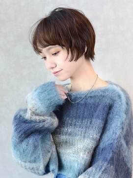 ティファ 銀座(Tiffa) チェリーブラウン/ミニウルフ/デジタルパーマ［銀座］