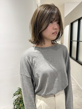 マッシュ 天王寺あべの(MASHU) 明るめベージュ×外ハネボブ