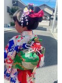 七五三 kids日本髪【福島/ヘアセット】