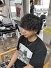 【学生限定】カット+波巻きスパイラルパーマ￥11000【平日￥10700】#札幌#大通
