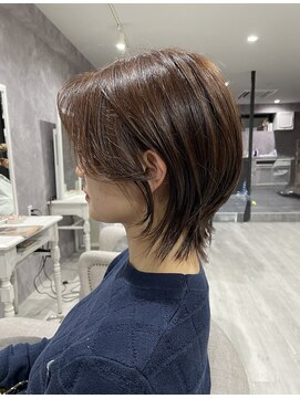 アルカナ(Arcana) 大人可愛いショートウルフ/顔周りレイヤースタイル