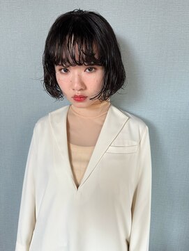 アム(amu) ボブパーマ/ミニボブパーマ/ワイドバング/くせ毛風パーマ