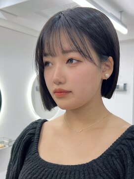 メルバイグラフ 梅田(mel by GRAFF) ボブ 20代30代40代へア小顔大阪ボブ梅田