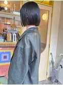〈浅草 半個室〉クールボブ/赤味ゼロカラー