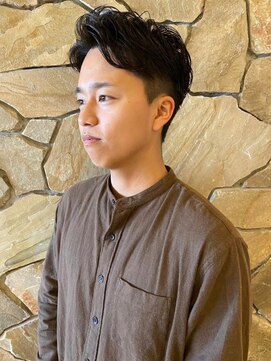 トップヘアスパアンドリゾート 鳴海(TOP HAIR spa&resort) ツーブロック/メンズカット/アップバング