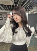 ブリーチなしでラベンダーグレージュ