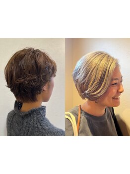 一人一人のクセや髪質に合わせて丁寧に施術◎こだわりのカットでいつものセットが楽に！