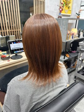 ウーパー(UPA) オレンジブラウン×ミディアムレイヤー