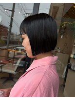 シバ(siba) 切りっぱなしボブ