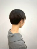 金沢八景ショートボブ丸みショートイルミナカラー顔周りレイヤー