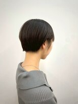 クラップス オル 金沢八景(CLAPS Ore)&nbsp;金沢八景ショートボブ丸みショートイルミナカラー顔周りレイヤー