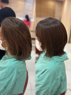 フェイス 伊勢原(FACE。) プレミアム髪質改善/ダメージレス縮毛矯正