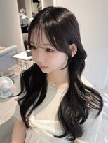 マインバイアフロートギンザ(MYNE by AFLOAT GINZA)&nbsp;大人かわいい/韓国ヘア/アッシュグレージュ/後れ毛/サイドバング