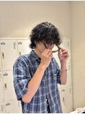 メンズウルフパーマ