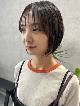 サクラ 岐阜(SAKURA) 首がキレイに見えるボブ ショートボブ