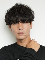 ログ(LOG)&nbsp;シャドウパーマ メンズパーマ 無造作