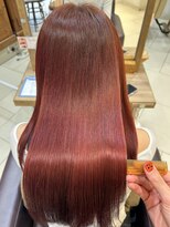 リーナ ビューティガーデン(LiNA BeautyGarden)&nbsp;髪質改善カラー☆チェリーレッドカラー