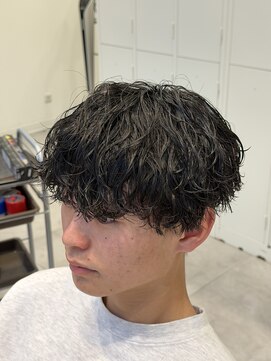 オーシャントーキョー 仙台(OCEAN TOKYO) 波巻きツイストスパイラルツーブロック刈り上げメンズパーマ