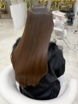 艶髪/韓国/レイヤーカット/ダブルカラー/栄n14