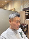 イケおじ短髪ヘア
