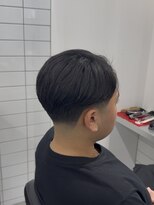 グルーマーズクレッジ 渋谷店(GROOMER/S CREDGE)&nbsp;men's/メンズ/刈り上げセンターパート/フェザーパーマ/渋谷