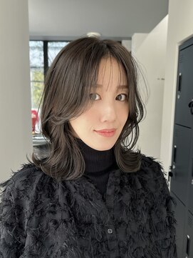 インチェルシー(in chelsea) 前髪カタログ/ピンクベージュ/アッシュベージュ/くびれヘア