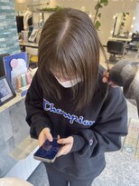 美容室 サワコ 国府店(SAWAKO)&nbsp;tossyオリジナルのヘーゼルベージュ