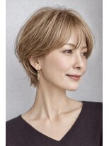 ハーツ(Heart's)&nbsp;白髪ぼかし脱白髪染め大人ショート40代50代60代