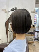 エルズ 大宮店(ailes) 《ai》耳掛けありなしボブ/まとまりボブ/顔周りカット/ボブ/大宮