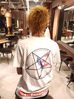 ブロック ジャポン(bloc japon)&nbsp;パンキッシュなブロンドスパイキーヘアー