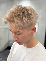アクロ 本店(ACRO)&nbsp;メンズパーマ/短髪/ミルクティーカラー