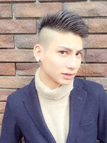 ピチカート(pizzicato) 外国人風 黒髪ツーブロックショート