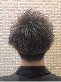【新宿 Neolive】グランジ×刈り上げ×ツーブロック グレー