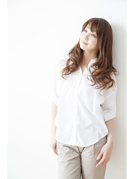 アシード ラクシュリー(a seed luxury) セミロング×デジタルパーマ