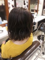 ロングヘアからミディアムボブに！！