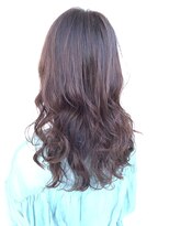 プリュム(Plume)&nbsp;コテ巻き風モテふわパーマ黒髪暗髪ナチュラル大人可愛い