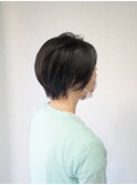 ショート×地毛風暗髪