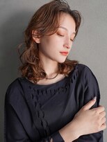 ウルフヘアー/フェザーバング/カーキグレージュ/髪質改善/30代