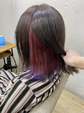 アルト 町田店(arto) *ピンクバイオレットのインナーグラデーション*