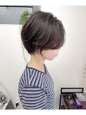 前髪カール/ネオシースルーバング/くびれボブ［銀座］