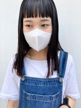 リビング 津田沼(LIVING) マッシュ/くびれヘア/ビタミンカラー/艶ボルドー[津田沼駅]