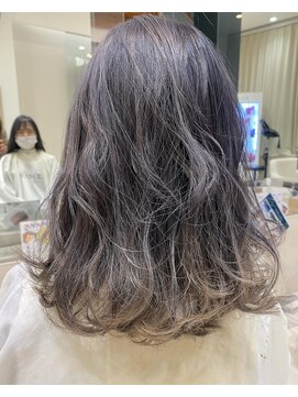 アヴァンス 深井店(AVANCE.) アイスグレージュ×透明感カラー×グラデーション