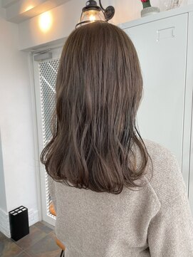 イコ 表参道原宿(ico) ブリーチなし　まろやかベージュ