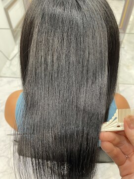 エスカーラ 表参道(THE ESCALA) @aidaman321/酸性ストレート/リタッチ/デザインカラー/