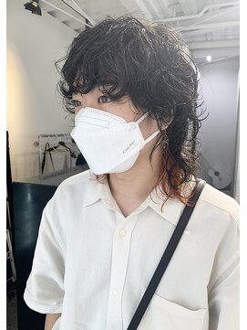 ココ 原宿(KOKO) メンズウルフ/インナーカラー