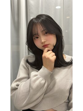 イオエ 岡本(ioe) 髪質改善/チェリーブラウン/モード/ダークアッシュ/イメチェン