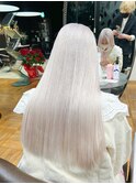 ホワイトブリーチ☆艶感カラー